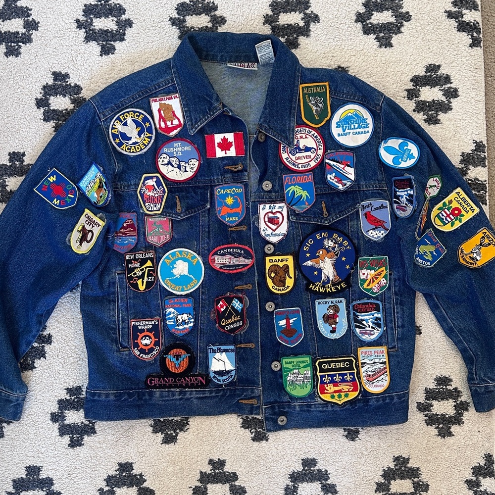 Patchwork Denim Jacket - image 1